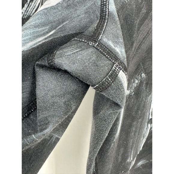 Alo Yoga Pants Leggings Paint Brush Stroke Womens M Athleisure Athletic Pocket - Picture 9 of 10